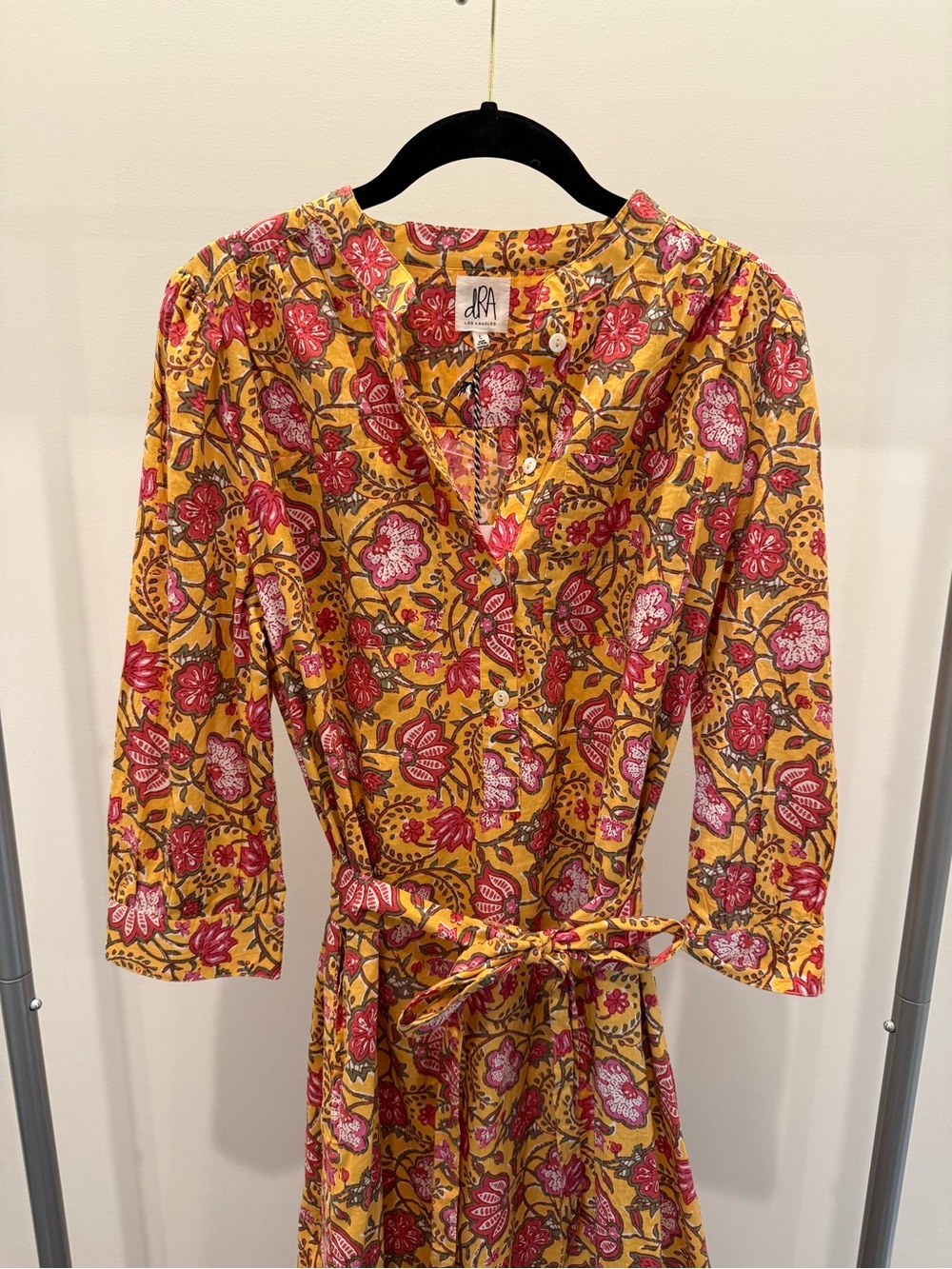 NWT dRA Floral Maxi Dress Size Large - Picture 3 of 9